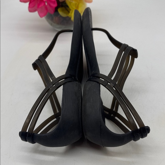 Crocs Sexi Black Women's Sandals Size 10 CR9384C - Picture 4 of 6